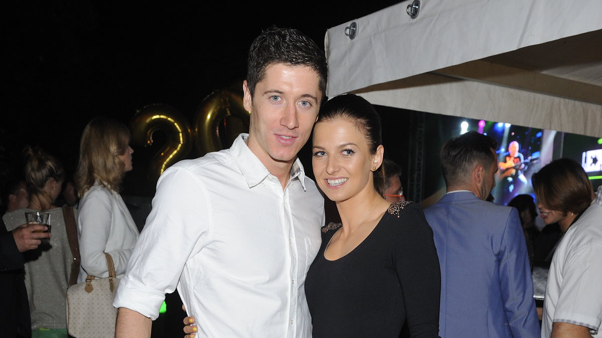 Anna i Robert Lewandowscy