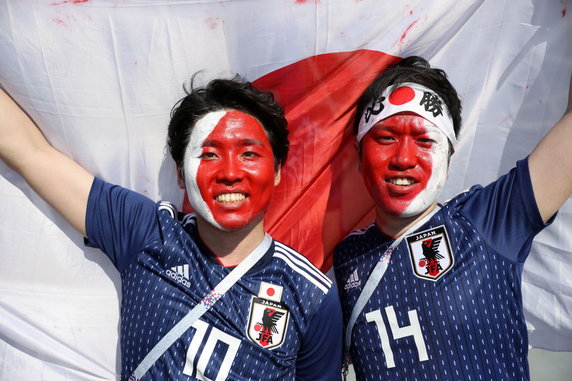 Japońscy kibice robili furorę na meczu z Polską