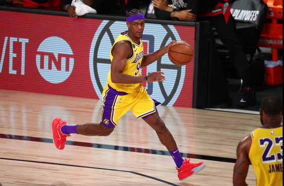 Rajon Rondo w barwach Lakers w sezonie 2019/2020