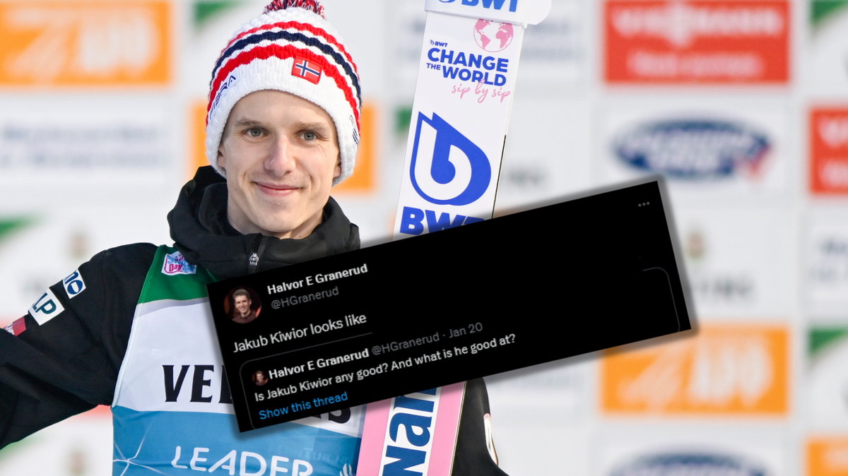 Norweski sportowiec ocenił grę Jakuba Kiwiora (fot. screen z twitter.com/HGranerud)