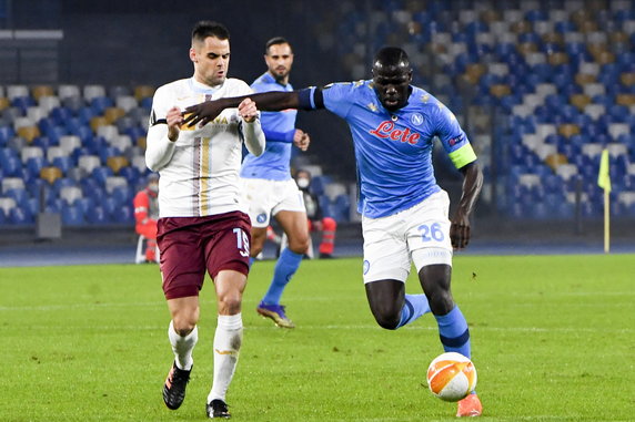 epa08844836 - ITALY SOCCER UEFA EUROPA LEAGUE (SSC Napoli vs Rijeka)