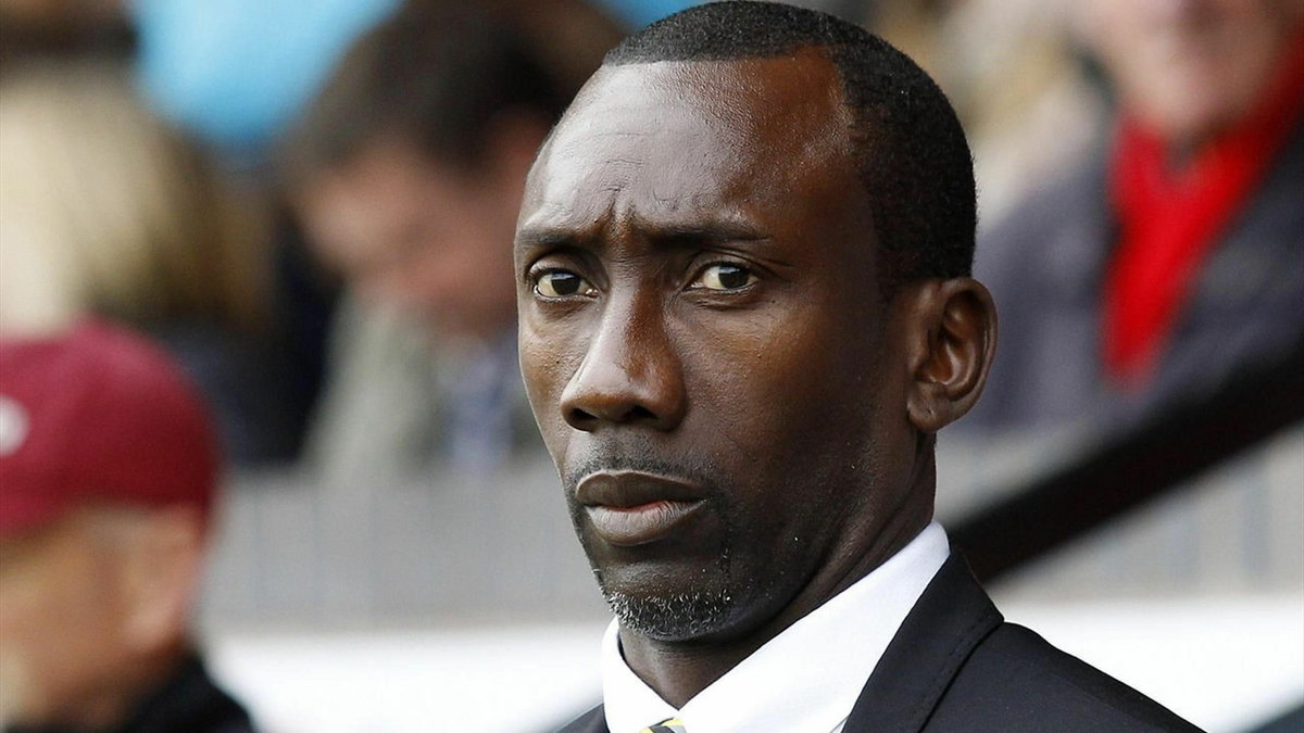 Jimmy Floyd Hasselbaink na razie nie podzieli losu "Big Sama"