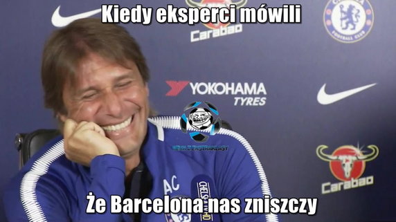 Memy po meczu Chelsea - FC Barcelona /fot. Internet