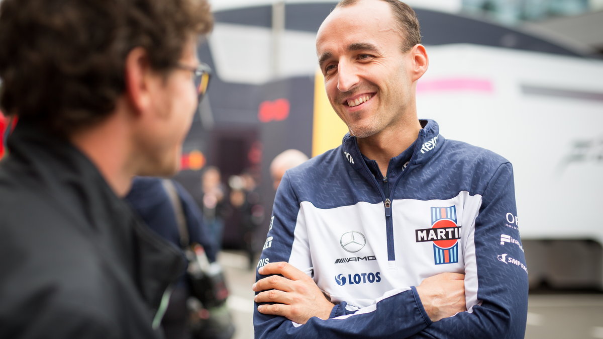 Robert Kubica (z prawej)