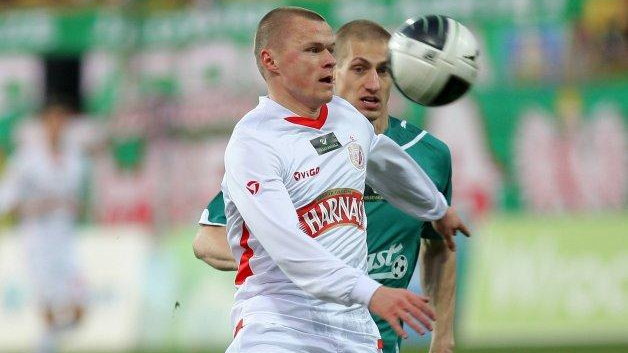 Darvydas Sernas jeszcze w barwach Widzewa