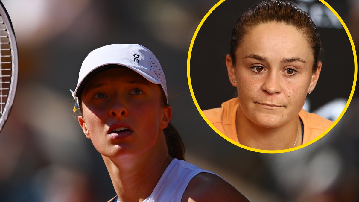 Iga Świątek i Ashleigh Barty