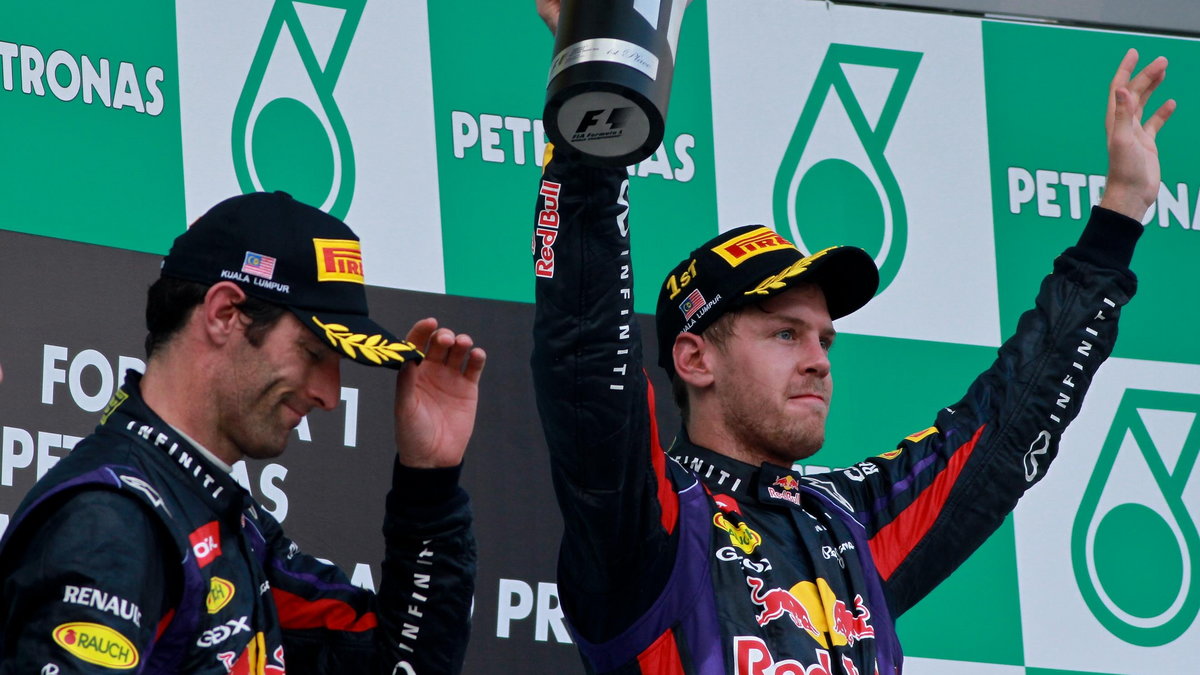 Sebastian Vettel i Mark Webber