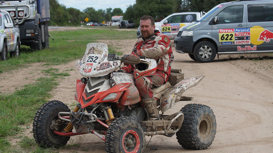 Rafał Sonik Dakar 2010 (fot. Jacek Bonecki, ATV Polska)