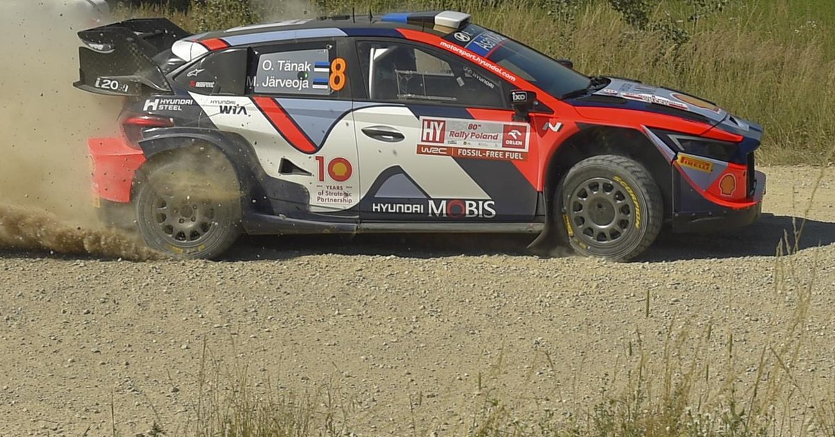 Ott Tanak liderem po pierwszym dniu MŚ w Arabii Saudyjskiej