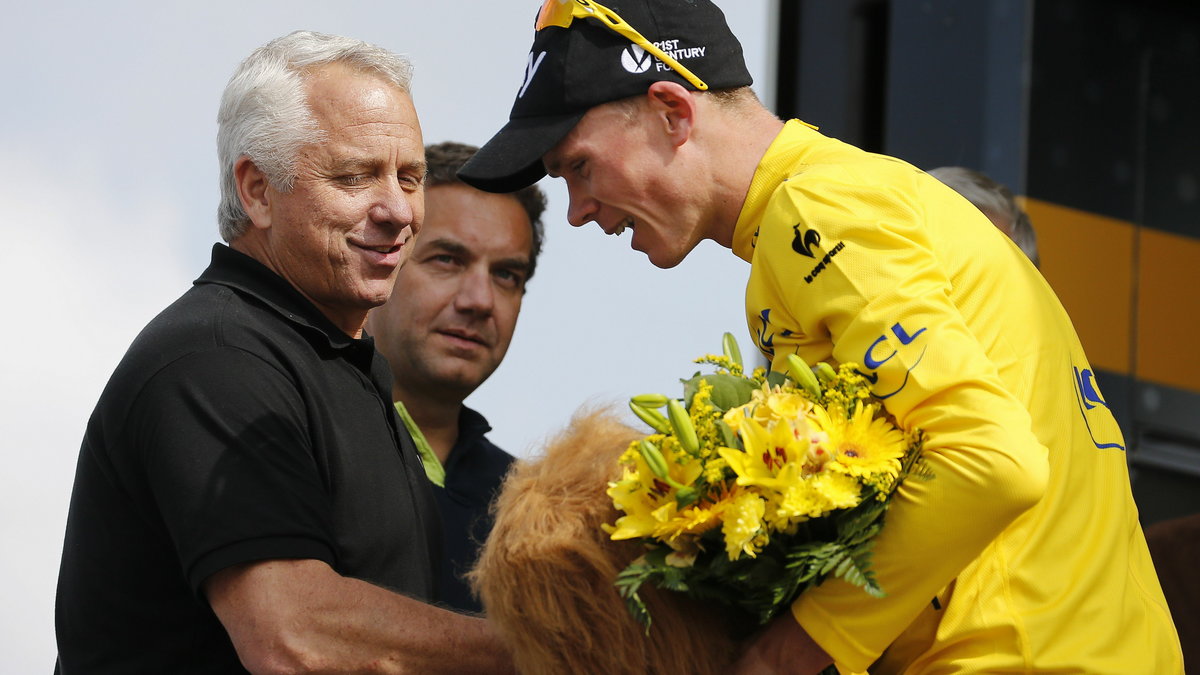 Greg Lemond (L) i Chris Froome