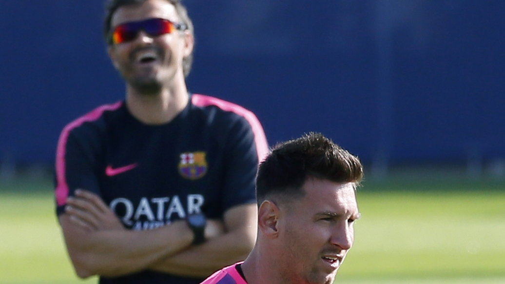 Luis Enrique i Lionel Messi