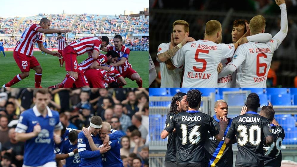 Atletico, Augsburg, Everton, Parma 