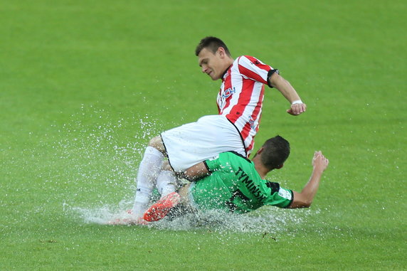 31.07.2016 GORNIK LECZNA - CRACOVIA KRAKOW LOTTO EKSTRAKLASA PILKA NOZNA