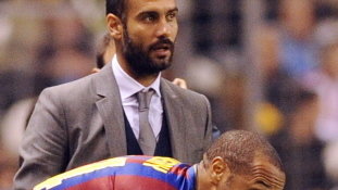 Thierry Henry i Josep Guardiola