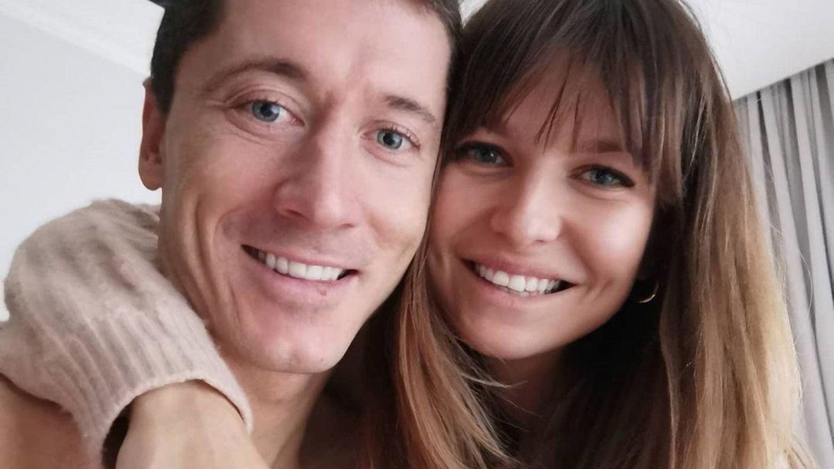 Robert Lewandowski i Anna Lewandowska