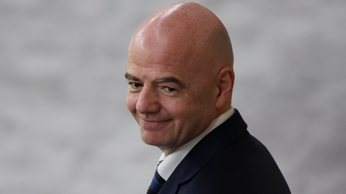 Gianni Infantino przed meczem otwarcia mistrzostw w Katarze