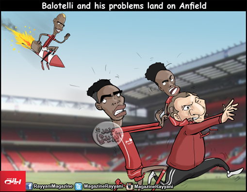 Mario Balotelli w Liverpoolu - memy