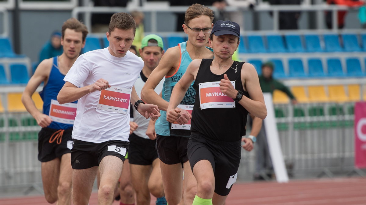 Otwarte Mistrzostwa Polski na mile. Lekkoatletyka. Warszawa 2017.10.07