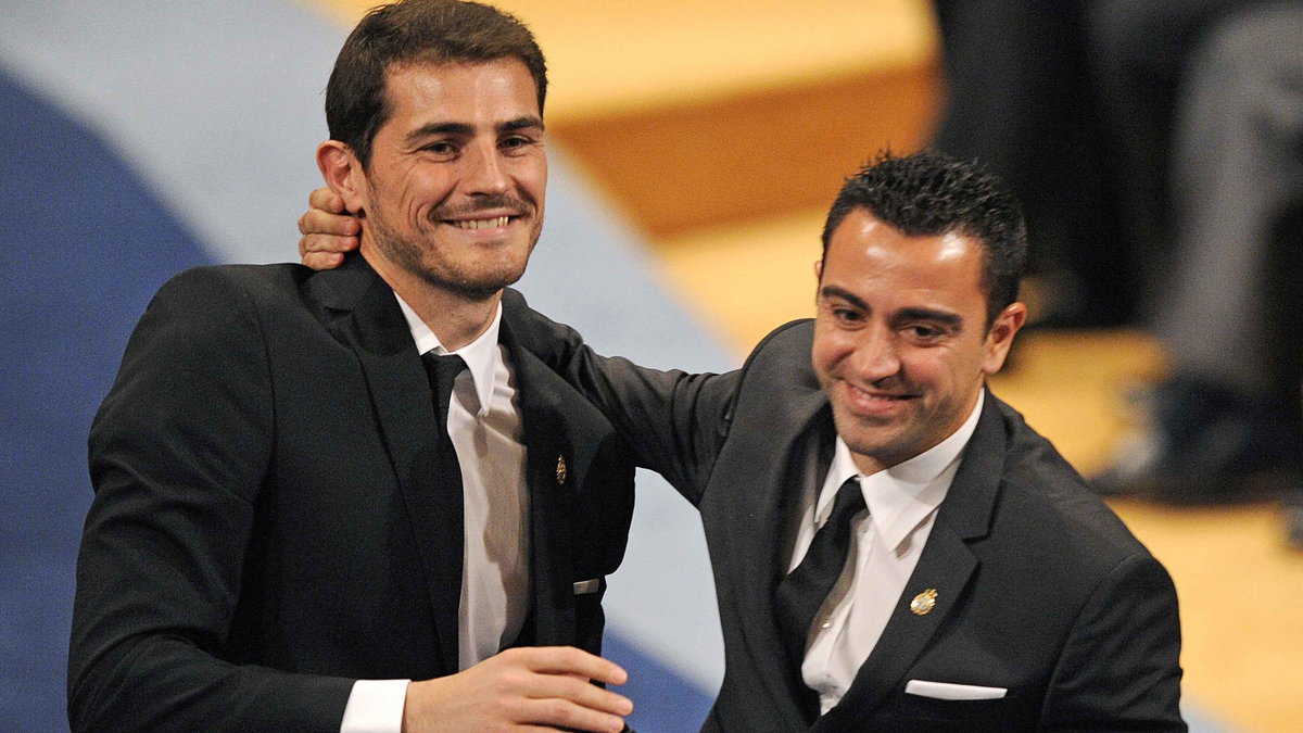 Iker Casillas i Xavi