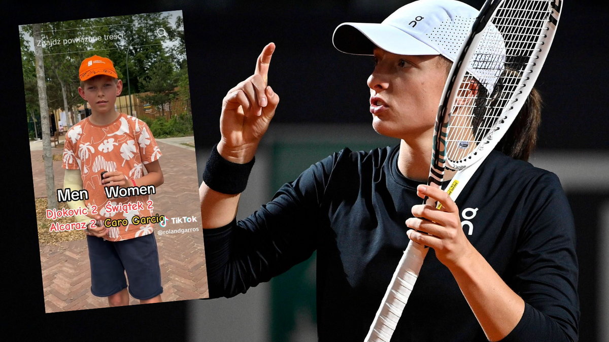 Iga Świątek jest główną faworytką do wygrania Rolanda Garrosa (tiktok.com/@rolandgarros)