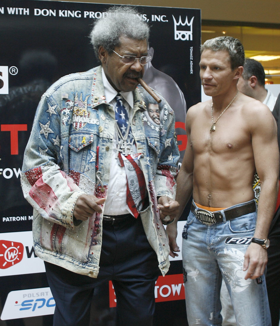 Maciej Zegan i Don King