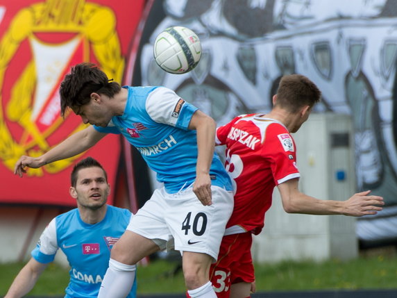 PIŁKARSKA EKSTRAKLASA WIDZEW ŁÓDŹ KOTRA CRACOVIA  ( Bartłomiej Kasprzak Rok Straus )