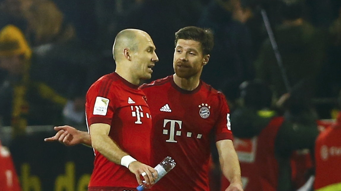 Arjen Robben i Xabi Alonso