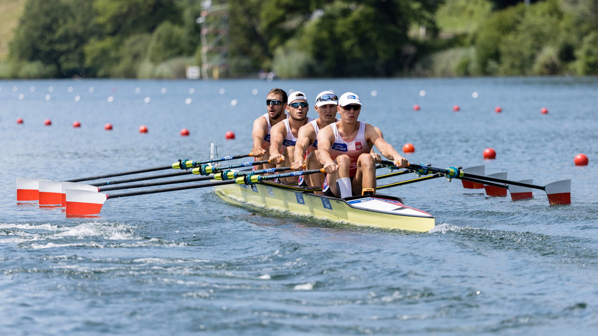 Polska czwórka podwójna w Lucernie