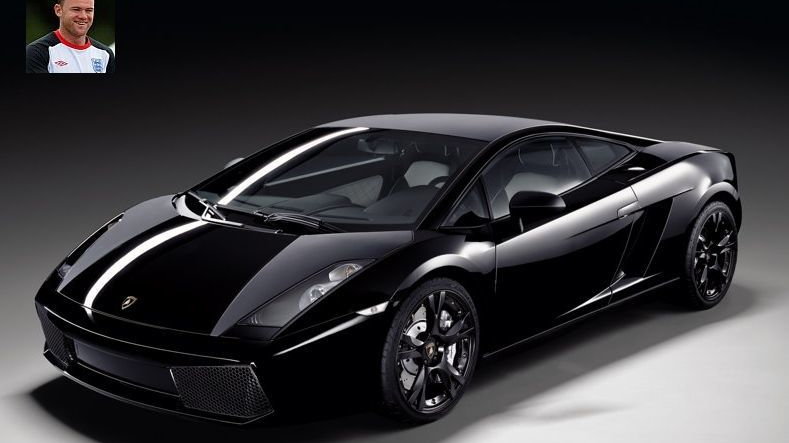 Wayne Rooney - Lamborghini Gallardo