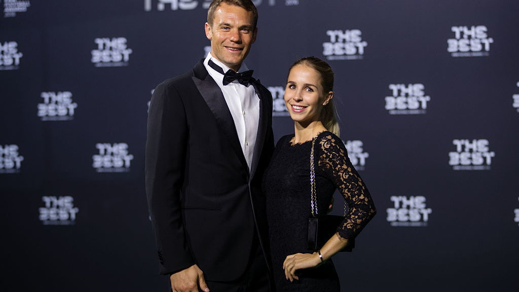 Manuel Neuer i Nina Weiss