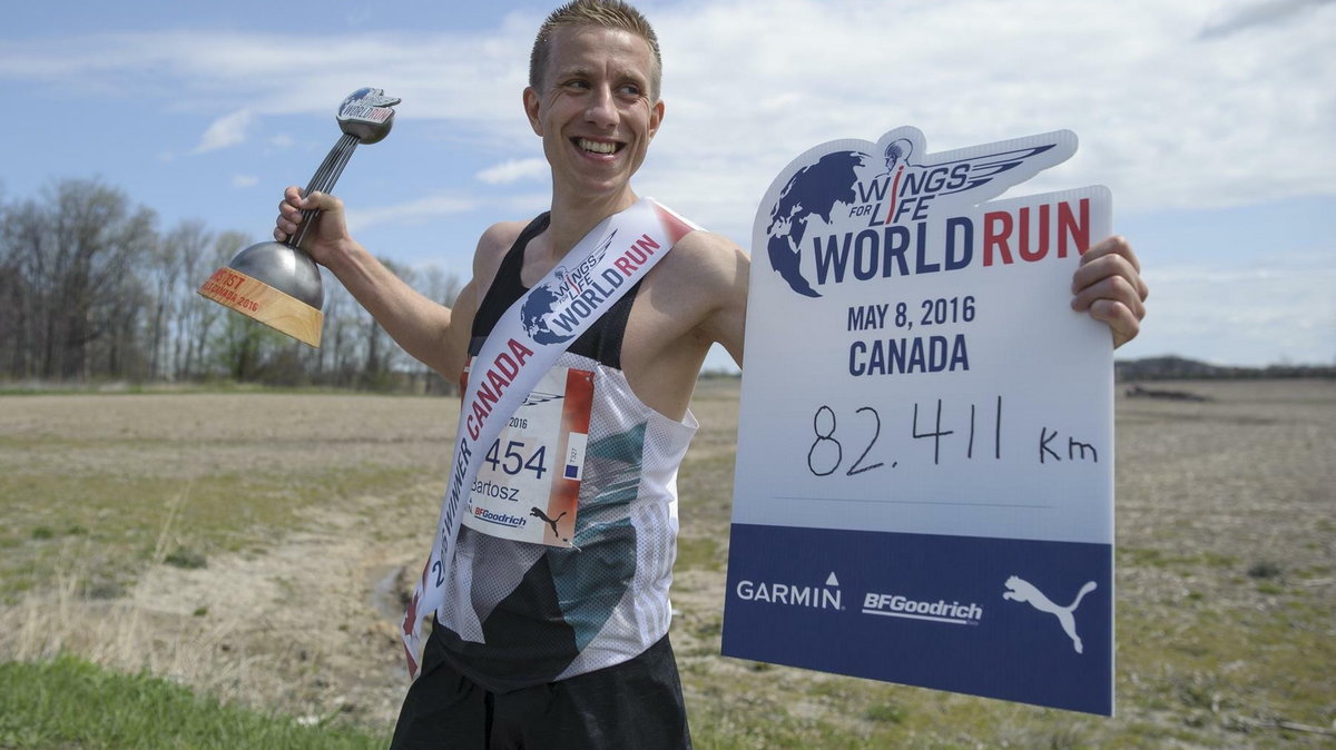 Wings for Life World Run, Bartosz Olszewski