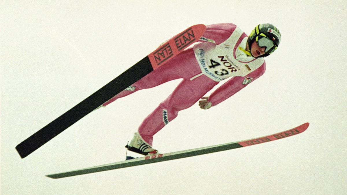 Adam Małysz w Oslo (1996 r.)