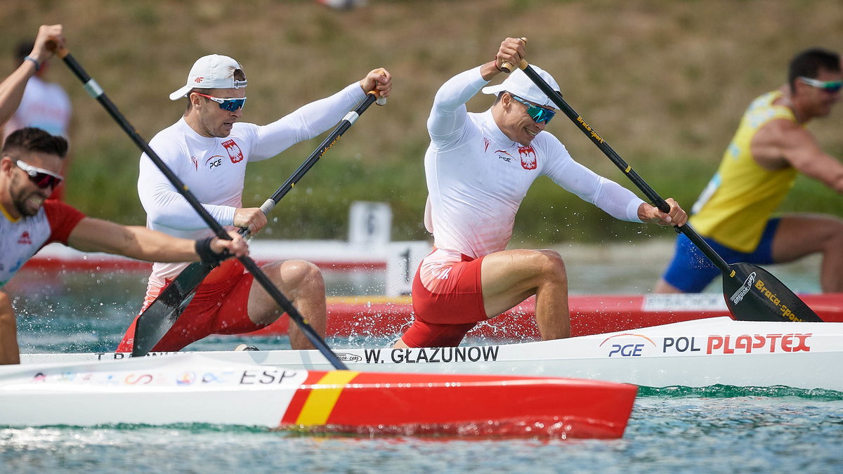 Wiktor Głazunow (po prawej) i Tomasz Barniak 