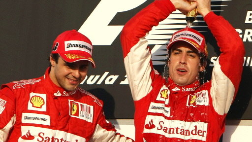 Felipe Massa, Fernando Alonso