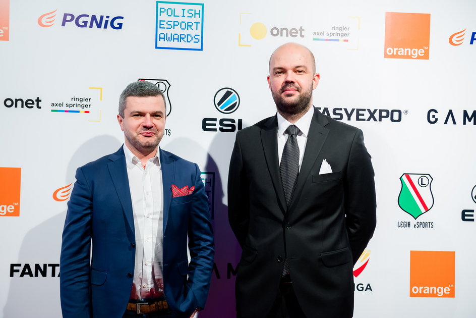 Polish Esport Awards - Marcin Hajek i Pawel Kowalczyk