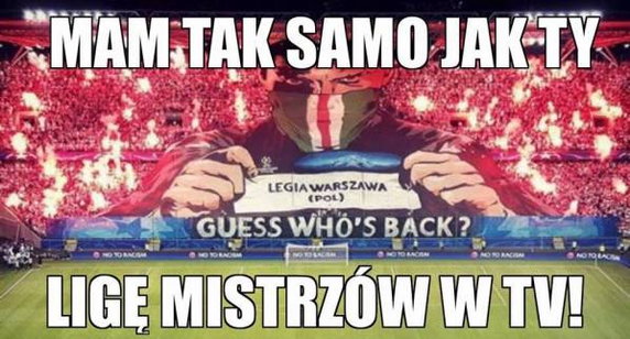 Legia odpadła z eliminacji Ligi Mistrzów. Memy po meczu ze Spartakiem Trnava