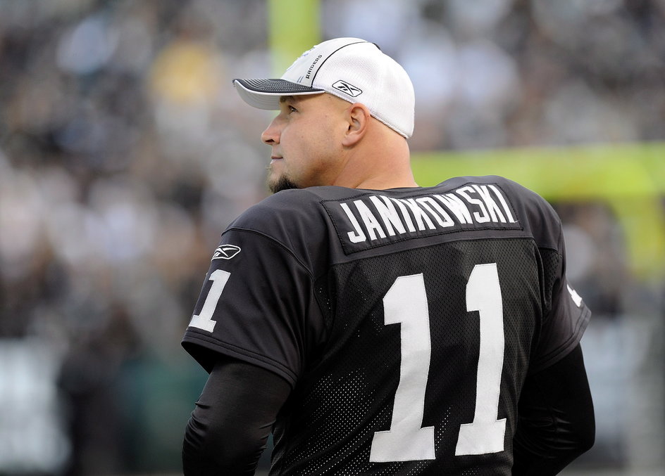 Sebastian Janikowski w barwach Oakland Raiders