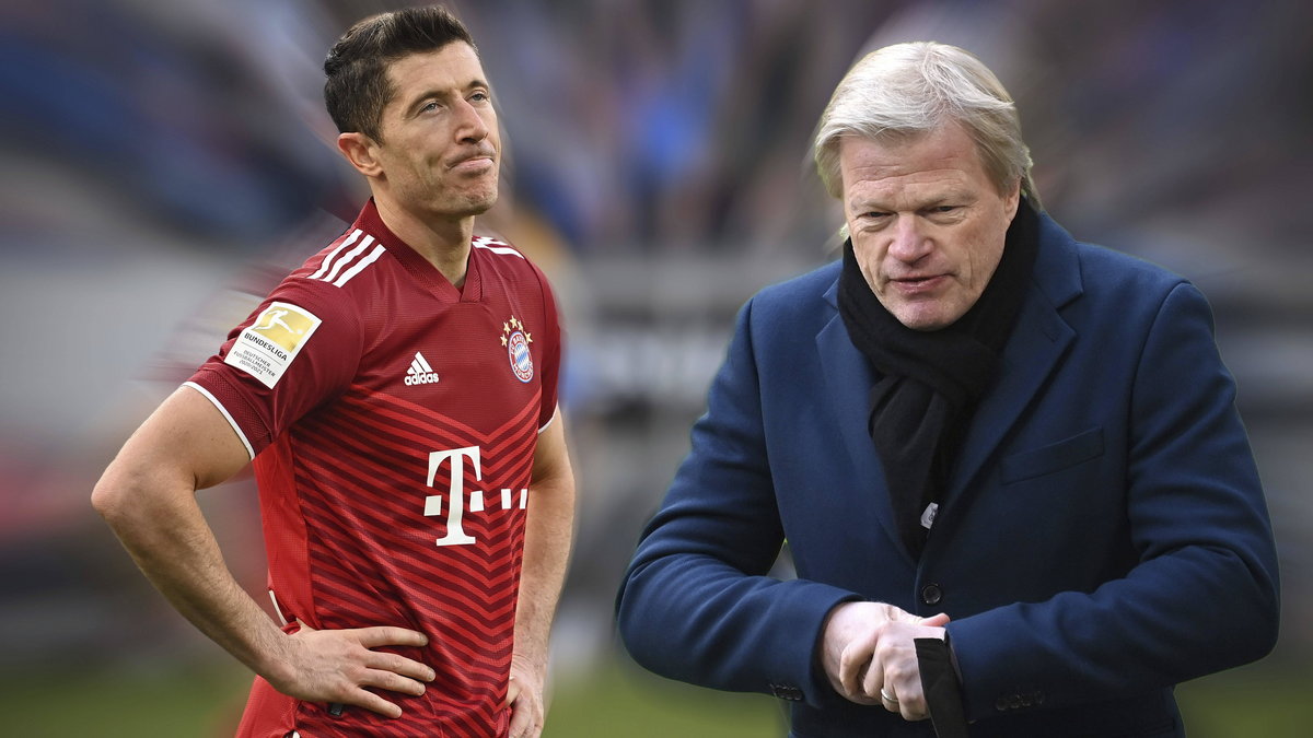 Robert Lewandowski i Oliver Kahn