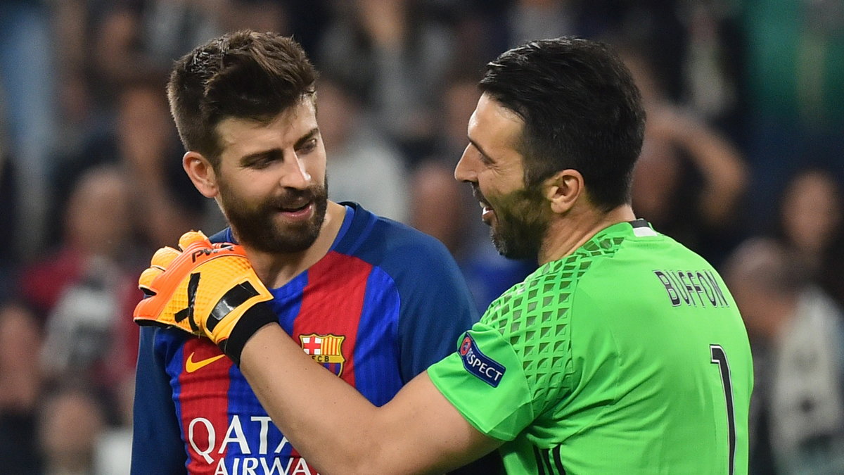 Gerard Pique i Gianluigi Buffon