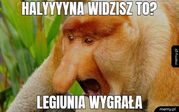 Memy po meczu Legia Warszawa — Zagłębie Lubin