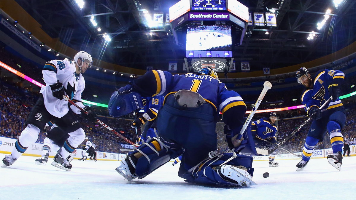 San Jose Sharks v St Louis Blues - Game One