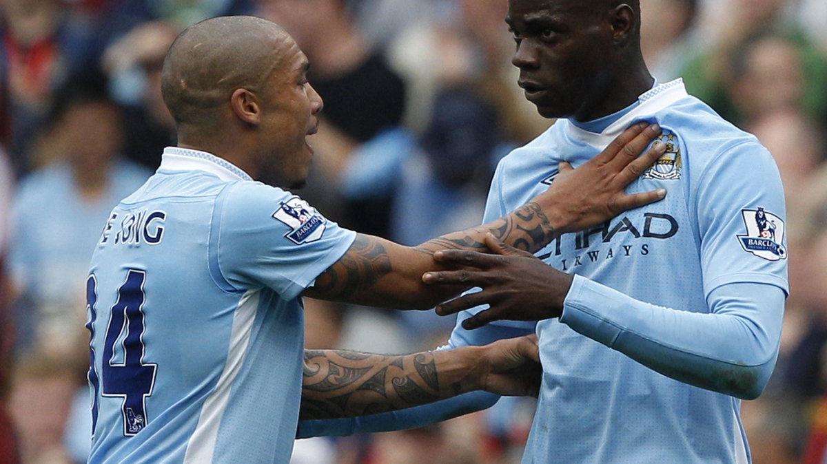 Nigel De Jong i Mario Balotelli (P)