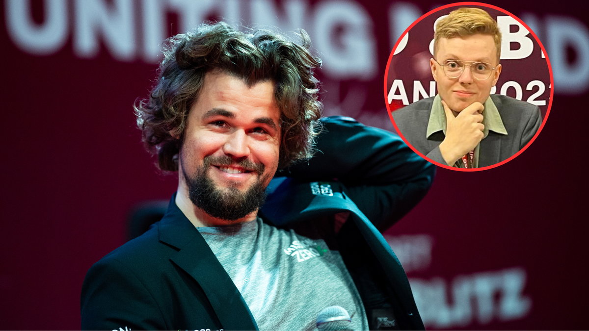 Magnus Carlsen i Filip Zieliński