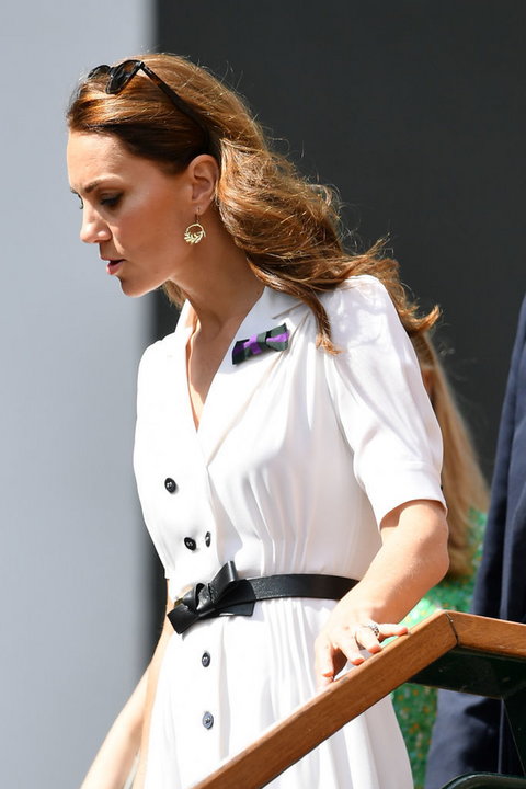 Księżna Kate na Wimbledonie