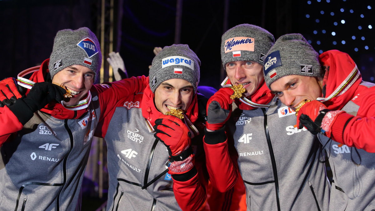 Kamil Stoch Piotr Żyła Maciej Kot Dawid Kubacki 