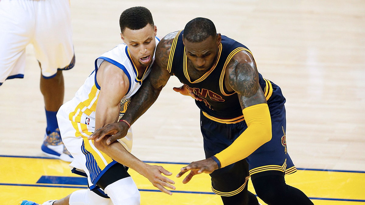 Stephen Curry i LeBron James