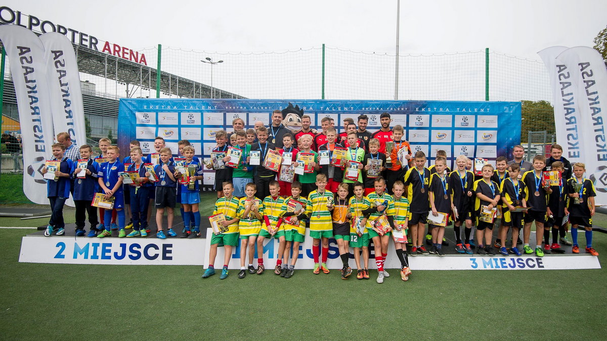 Pilka nozna. Ekstraklasa. Korona Kielce. Ekstra Talent. 19.09.2017