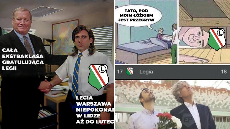 Memy po meczu Legia — Radomiak