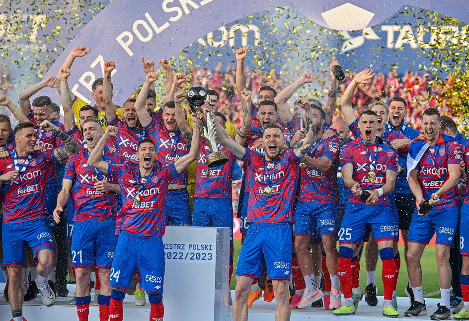 W poprzednim sezonie Raków Częstochowa zdobył pierwsze mistrzostwo Polski w historii