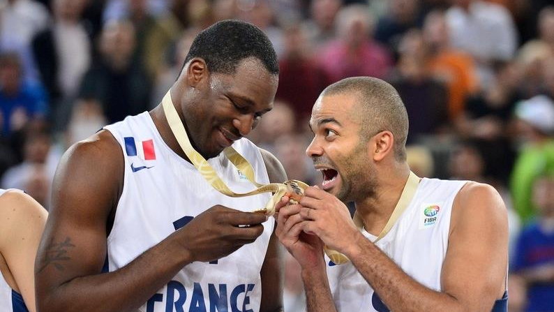 Tony Parker i Florent Pietrus